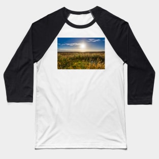 The Magic Hour: St Kilda Beach Sunset Baseball T-Shirt